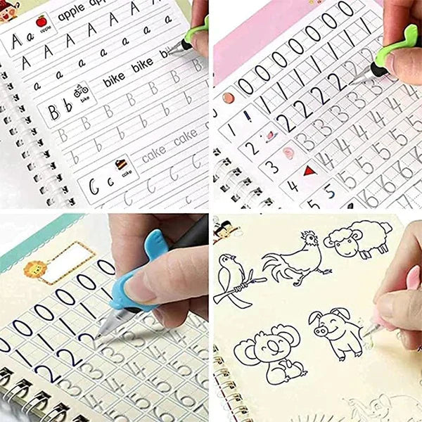 Homsfy™ Magic Practice Copybook Set (4 Books)