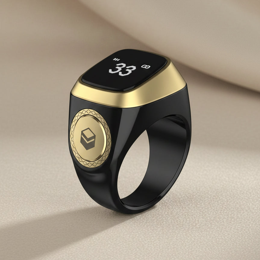 Smart Zikr Ring With Prayer Reminder