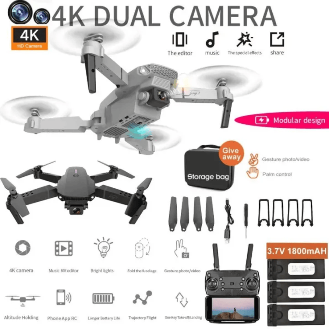 E99 Drone Camera QUADCOPTER AND WIFI CAMERA APP CONTROLLER CHEAP PRICES