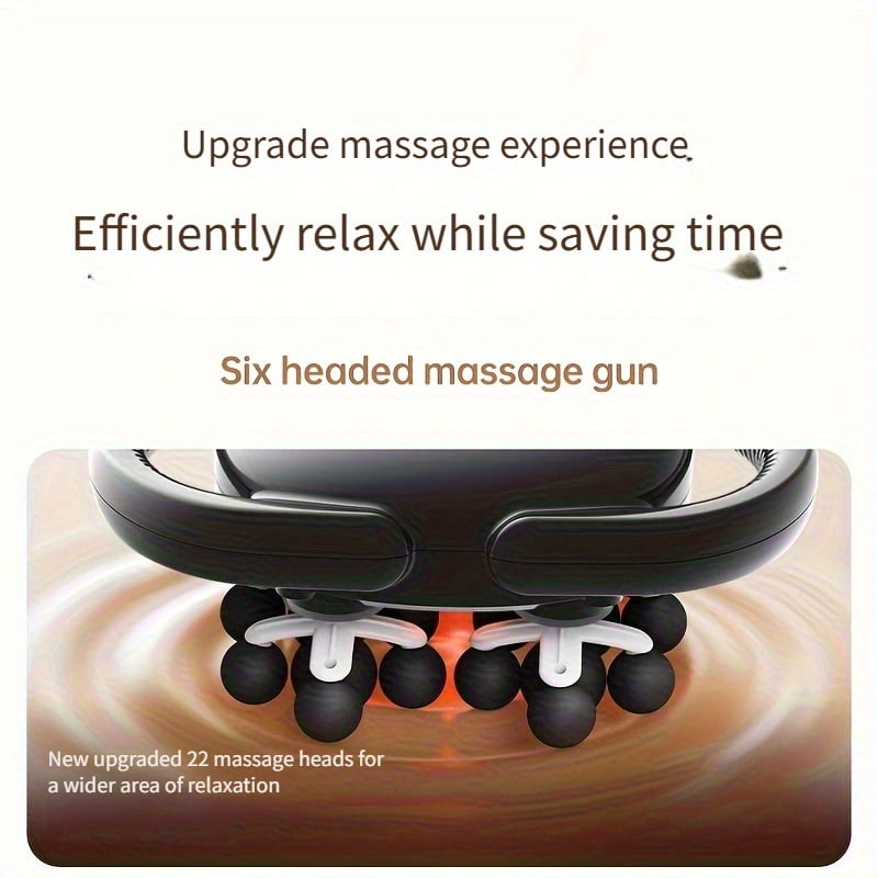 Professional 22-Head Percussion Massage Gun